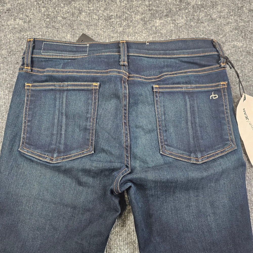 New rag & bone/JEAN Skinny Jeans Women's Size 28 Bedford Dark Indigo Stretch - Picture 10 of 14